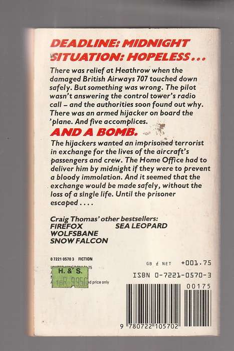 Lot of 4 Craig Thomas Thrillers - See scans for details