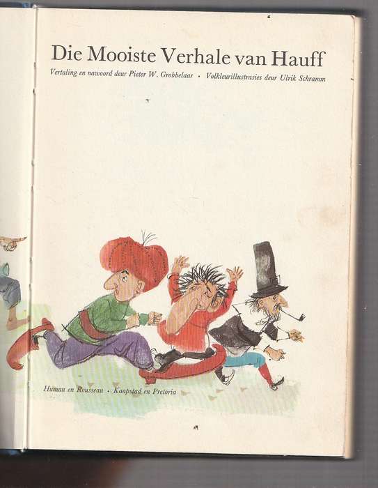 Die Mooiste verhale van Hauff - vertaal deur Pieter W Grobbelaar