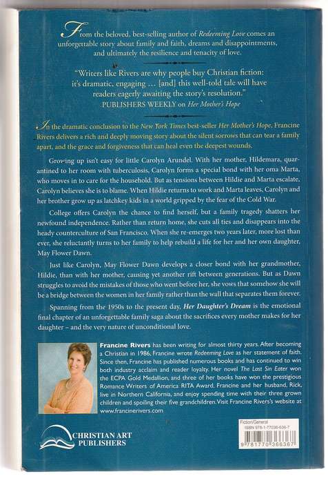 Her Daughters Dream - Francine Rivers - An unforgettable story about family faith and dreams
