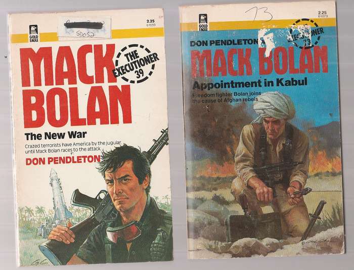 Mack Bolan / Executioner lot of 10 books - See description for Details