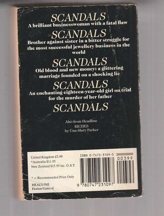 Scandals - Una-Mary Parker - A brother and sister in a bitter feud over a jewelry bussiness