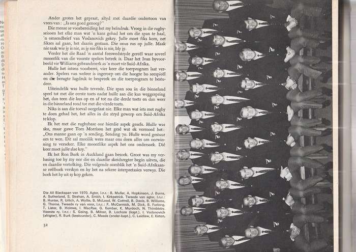 Weer Wereldkampioene - Neil Steyn - Die beroemde 1970 All Black toer na Suid-Afrika