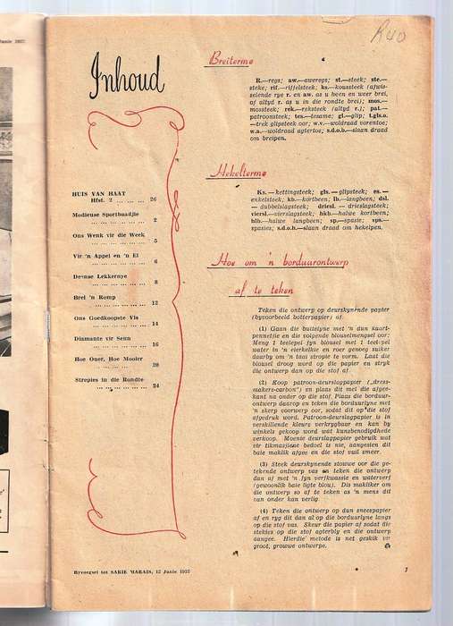 Sarie se Bereboekie nr 35