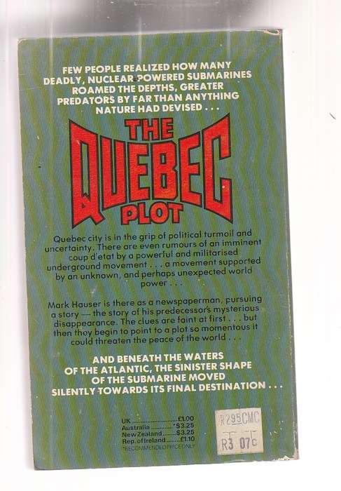 The Quebec Plot - Leo Heaps - from the cold wast of the Atlantic a predater closes in on its prey
