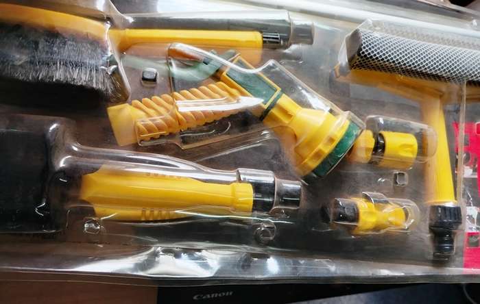 Car Wash Kit - Stretchmaster multi use Cleaning Kit (Car - home - Garden) (MWK012)