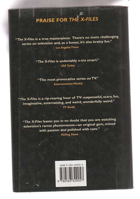 X-Files - Ruins - Kevin J Anderson - Hardcover edition
