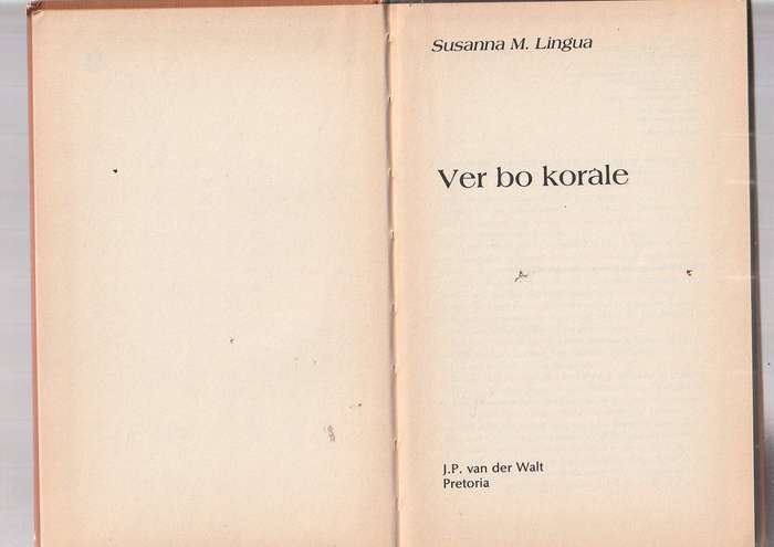 Ver bo korale - Susanna M Lingua - Roman