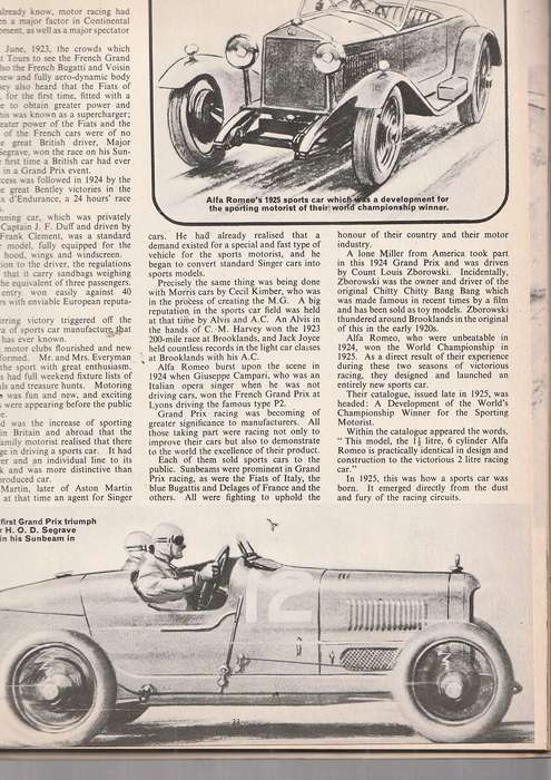 History of the Car - 1974 Edition - for the vintage car lover