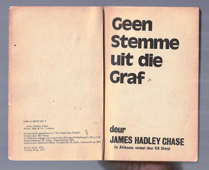 James Hadley Chase - Geen stemme uit die graf