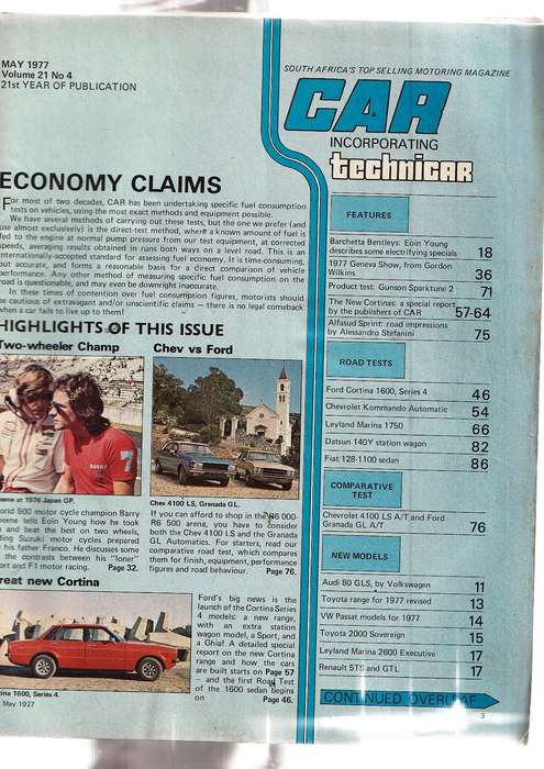 Lot of 5 Car magazines 1977-79