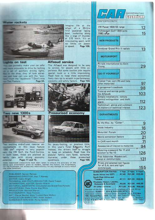 Lot of 5 Car magazines 1977-79
