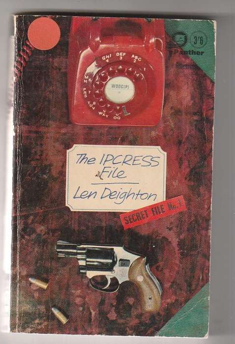The Ipcress File - Len Deighton - Espionage - You saw the movie now read the book