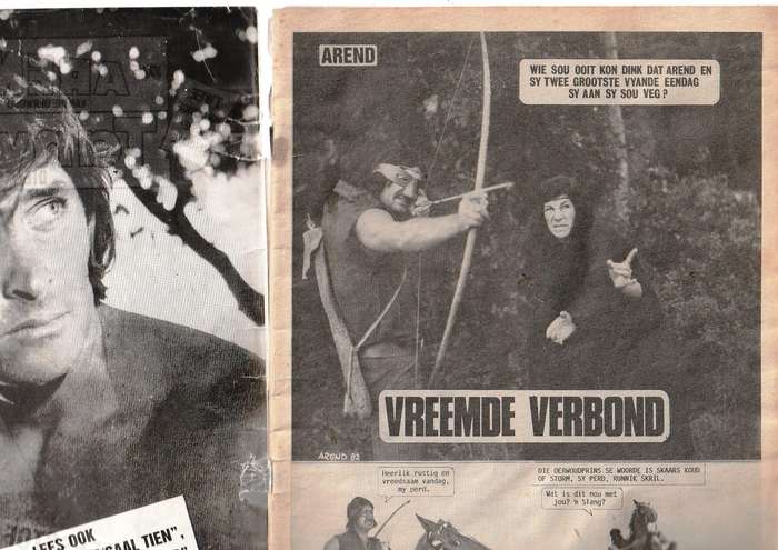 Arend van die Oerwoud & Tanya die vegter nr 82 - Fotoverhaal - Photo Comic