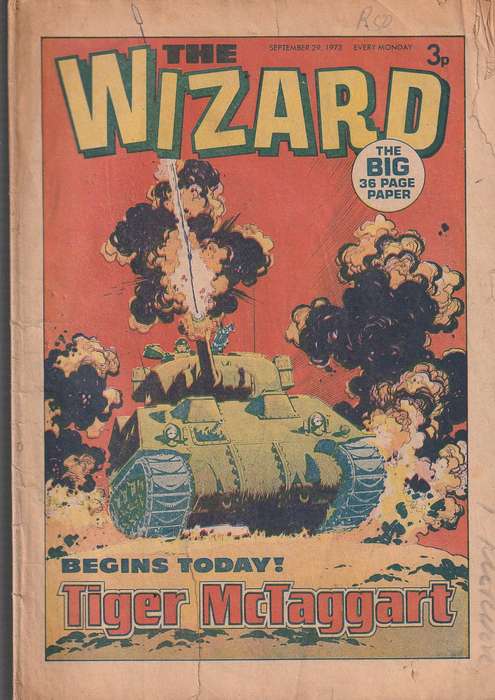 The Wizard - bronze age comic 29 Sept 1973