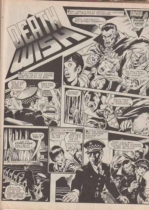 Eagle no 267 - copper age comic 2 May 1987