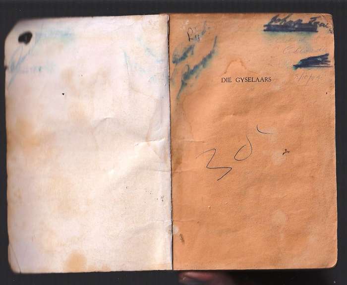 Die Gyselaars - Gerrie Radlof - Ramala Reeks nr 22 (k4) Pionier boek 1959