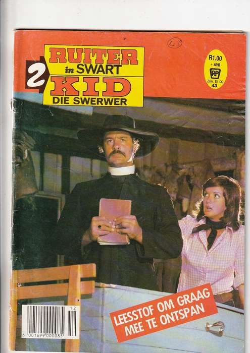 Ruiter in Swart & Kid die Swerwer - Fotoverhaal - Photocomic - Photo story - Fotoboek