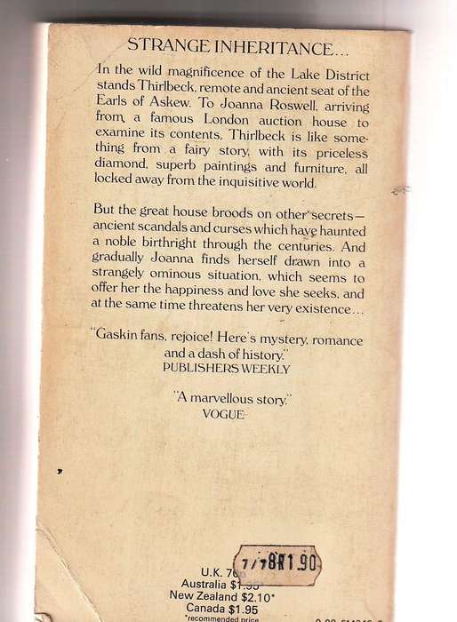 The property of a gentleman - Catherine Gaskin - a Mystery romance