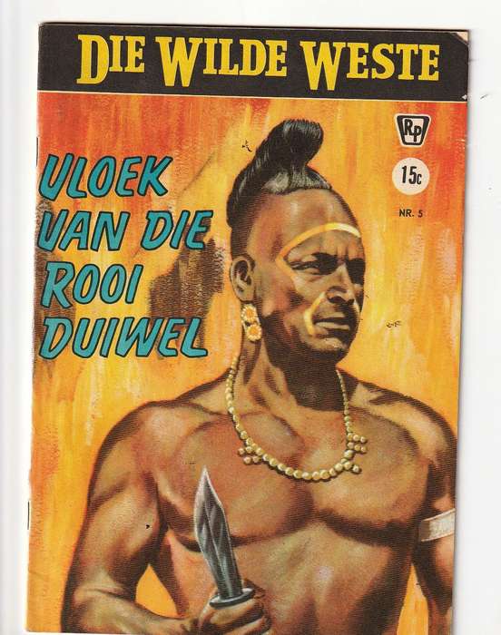 Wilde Weste nr 5 - Fotoverhaal - Photocomic - Photo story - Fotoboek - pragtige geverfde voorblad