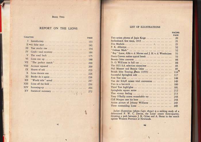 Gaints of South African Rugby - AC Parker - (1950') - for collectors of rugby books