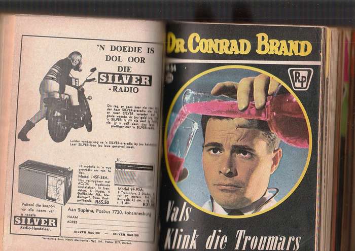 DR Conrad Brand - Bundel netjies gebind van 10 uitgawes 51 tot 60 - Fotoverhaal - Photo Comic - Foto