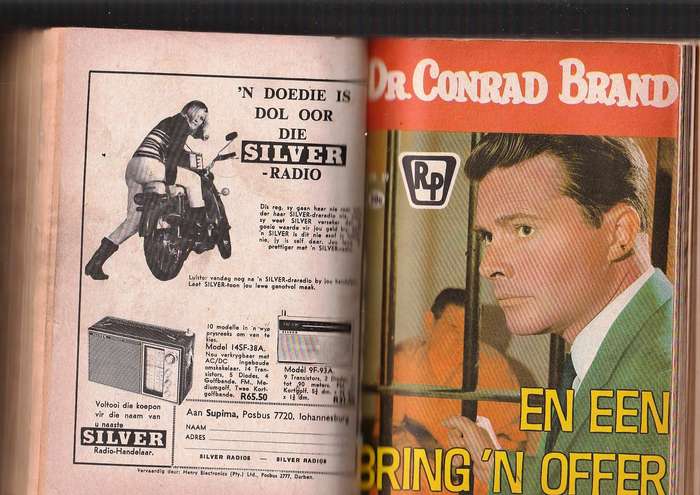 DR Conrad Brand - Bundel netjies gebind van 10 uitgawes 51 tot 60 - Fotoverhaal - Photo Comic - Foto