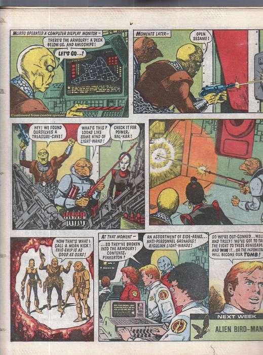 Eagle & Tiger Bronze age comic no 207 - 8 March 1986