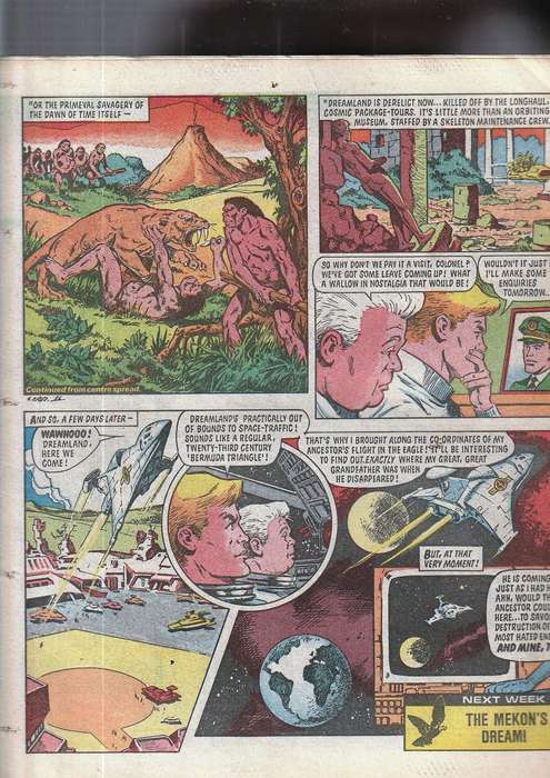 Eagle & Tiger Bronze age comic no 210 - 28 March 1986