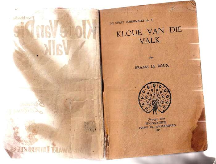 Klou van die Valk -Braam Le Roux - Swart Luiperd nr 11 - Pronk boek