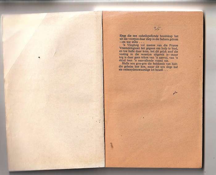 n Teken in die Nag - Meiring Fouche - pronkboek skaars uitgawe - Sahara avontuur