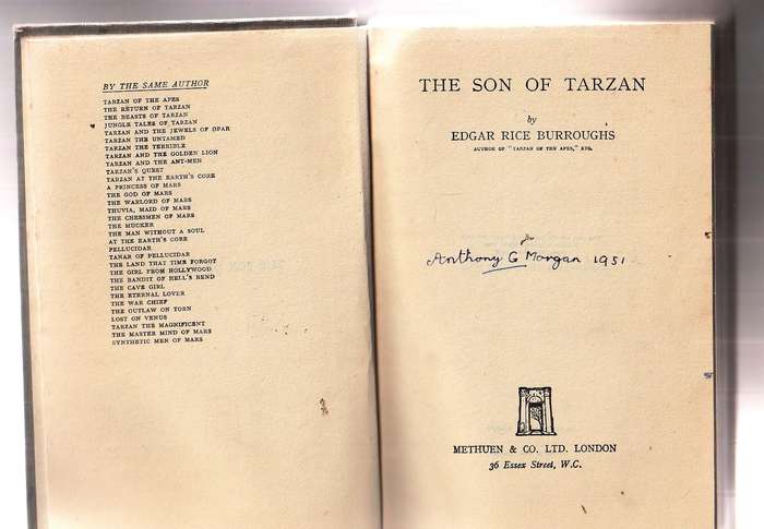 The son of Tarzan - ER Burroughs - 1956 - hardcover
