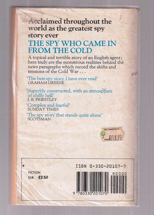 The Spy who came in from the cold - Le Carre (Softcover edition)