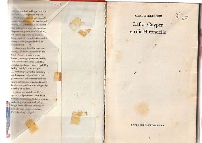 Lafras Cuyper en die Hirondelle - Karl Kielblock - Lafras Cuyper reeks