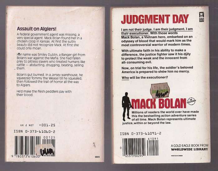 Lot of 10 Mack Bolan (Executioner) Books - see scans