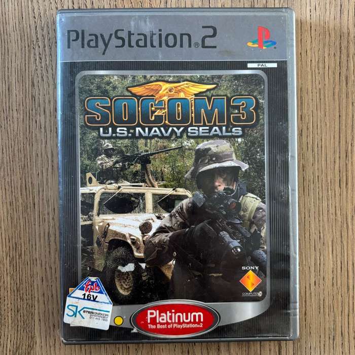 SOCOM 3: U.S. Navy SEALS (Platinum) For PlayStation 2