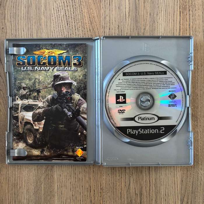 SOCOM 3: U.S. Navy SEALS (Platinum) For PlayStation 2