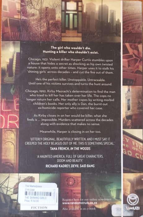 The Shining Girls. Lauren Beukes. Soft cover