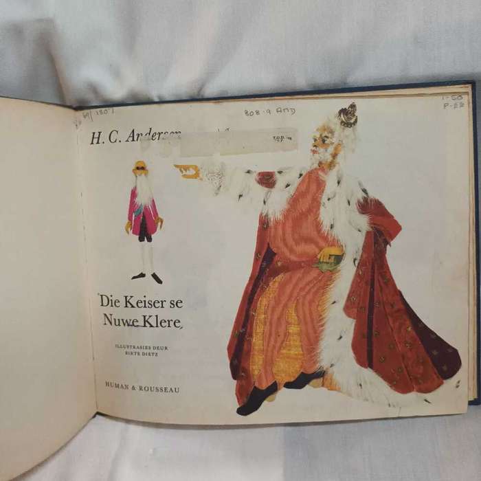 Die Keiser se Nuwe Klere. Andersen.  Afrikaanse Kinderboek