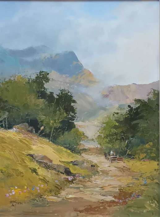 Tony de Freitas painting
