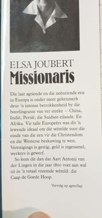 Missionaries deur Elsa Joubert
