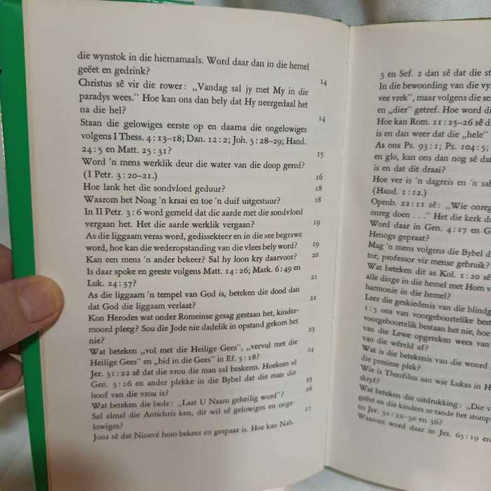 Wat sê die Bybel Deel ii. Comp Erasmus. Christian book