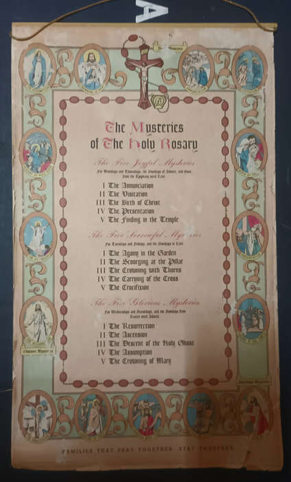 Church Art Calender for the Catholic Home 1962
