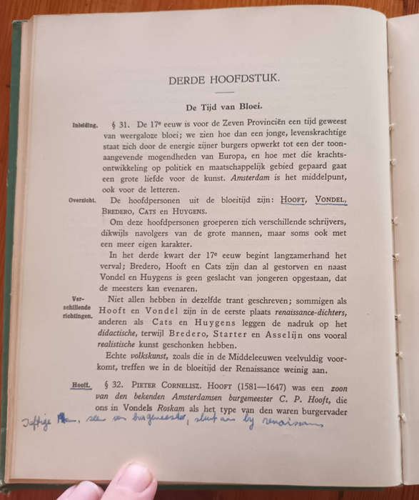 Beknopte Geschiedenis der Nederlandse Letteren door Dr E Rijpma