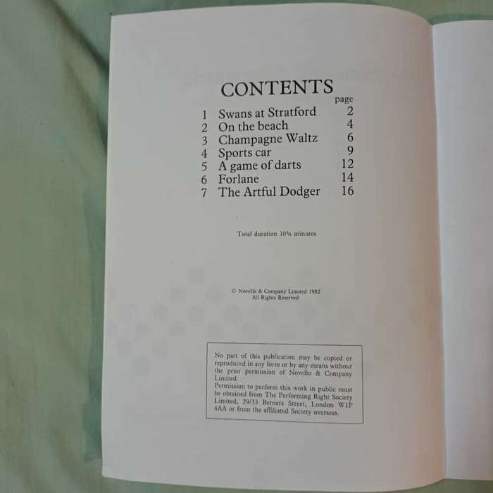 John McCabe Afternoons and Afterwards Sheet Music for piano