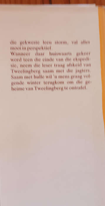 Eerste Avonture by Tweelingberg. Hansie Coetzee