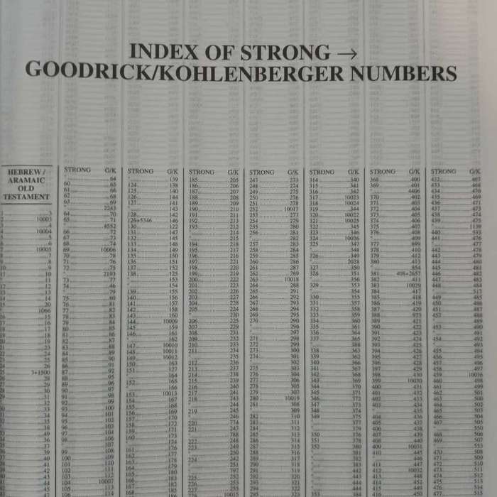 The Strongest NIV Exhaustive Concordance