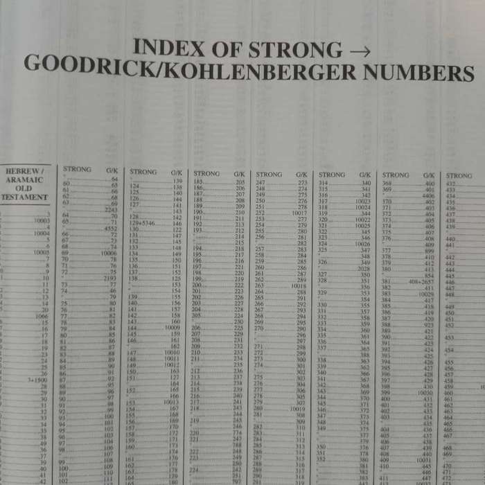 The Strongest NIV Exhaustive Concordance