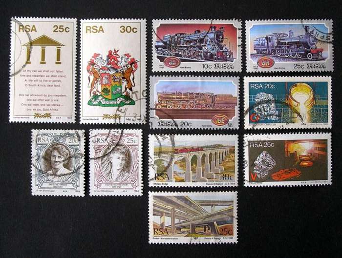 SOUTH AFRICA - Assorted Stamps 1983/84