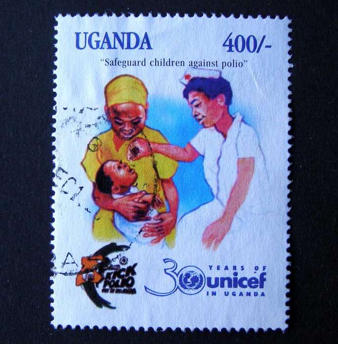 UGANDA - 30th Anniv. of UNICEF 1998