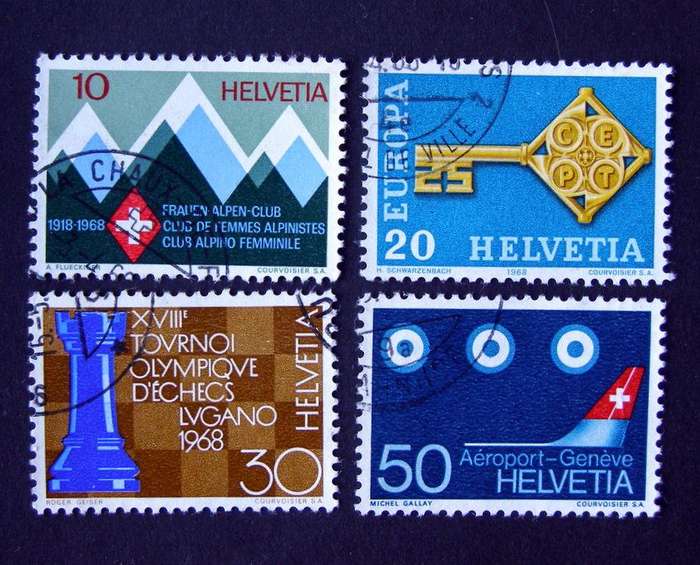 SWITZERLAND Set - Publicity 1968